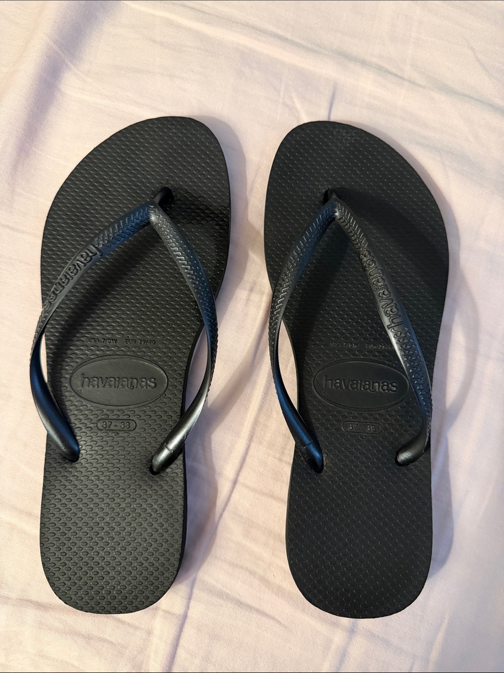 Havaianas Black Women's Flip Flop Sandals